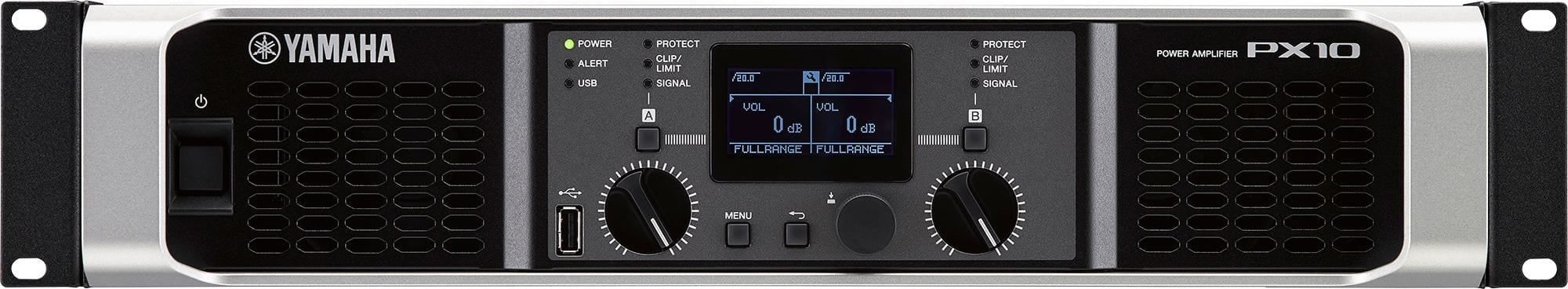 Amplificador de audio Clase D | 1000 W x 2 a 8Ω | 1200 W x 2 a 4Ω. | Baja Impedancia | Procesamiento Inteligente