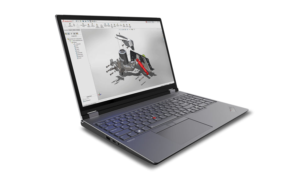 Workstation Lenovo ThinkPad P16 G2 16" Intel Core i7-13700HX Disco duro 1TB SSD Ram 32GB Windows 11 Pro Color Gris