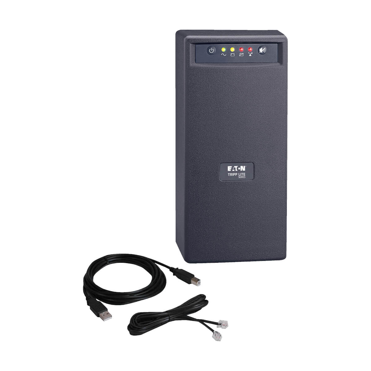 Tripp Lite SMART750USB UPS interactivo SmartPro de 120V, 750VA y 450W, AVR, torre, USB, tomacorrientes solo para sobretensiones