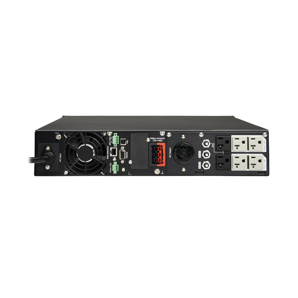Tripp Lite SMART3000RMXL2U SMARTPRO 3000VA 3000 W 120 V UPS de línea interactiva con onda senoidal - 7 tomas de corriente, autonomía extendida, opción de tarjeta de red, LCD, USB, DB9, montaje en rack/torre de 2U.