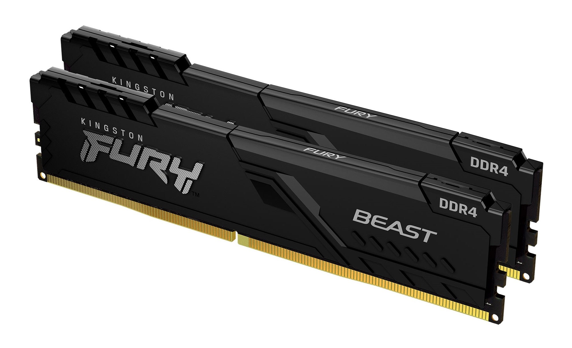 Kingston Fury Beast KF432C16BBK2/16 16GB (2 x 8 GB) DDR4 3200MHz CL16 XMP RAM Kit