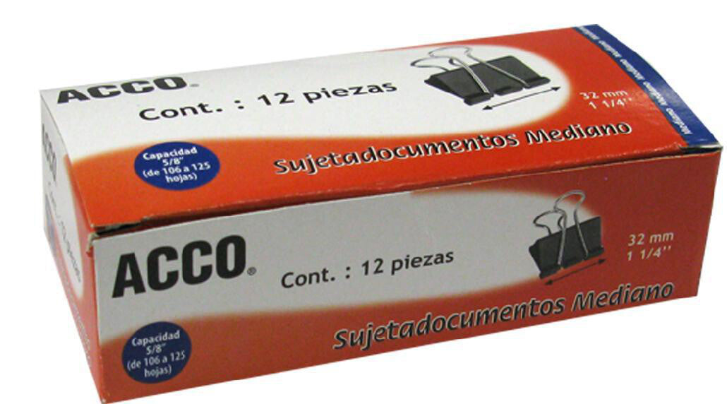 Acco P2463 sujetapapeles Metal