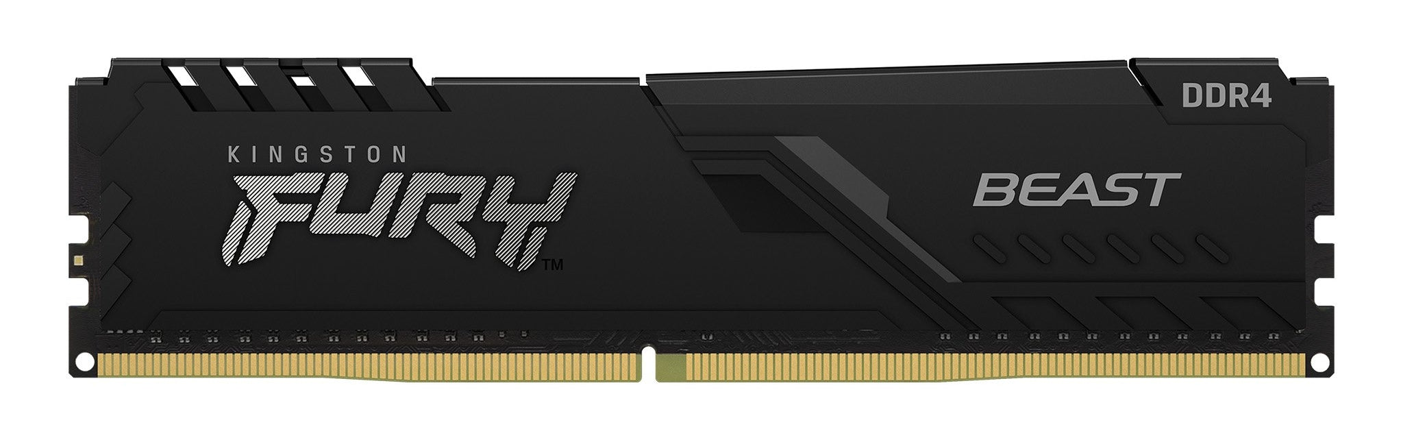 MEMORIA RAM KINGSTON DIMM DDR4 16GB 2666MT/S FURY BEAST CL16 288PIN 1.2V C/DISIPADOR DE CALOR P/PC/GAMER/ALTO RENDIMIENTO (KF426C16BB1/16)