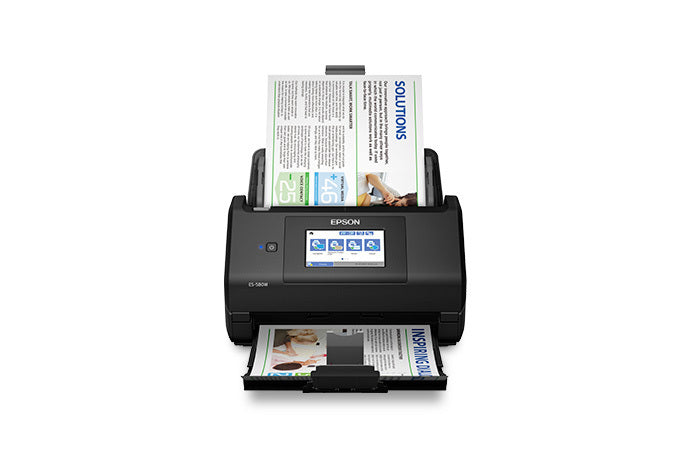 Epson WorkForce ES-580W Wireless Scanner 600 dpi Resolution