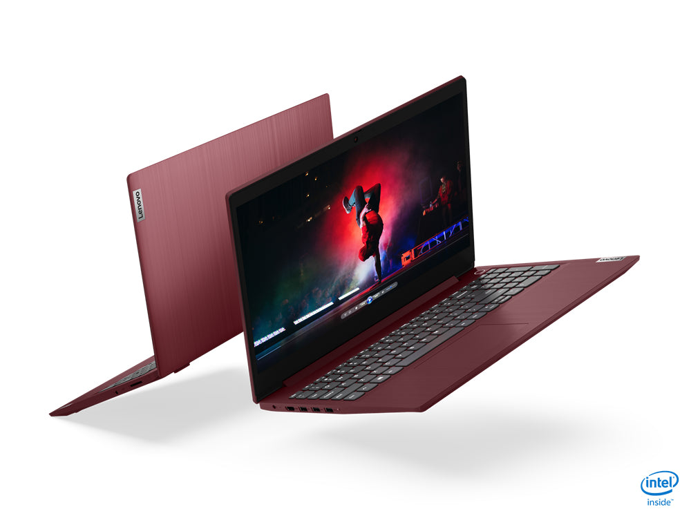 Laptop Lenovo Ideapad 3-15IML05 15.6" Intel Core i3 10110U Disco duro 1 TB Ram 4GB+4GB Windows 10 Home Color Rojo