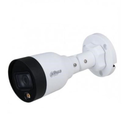CAMARA IP DAHUA BULLET FULL COLOR 2 MEGAPIXELES/ LENTE DE 2.8MM/ LUZ BLANCA DE 15 MTS/ H.265/ IP67/ POE/ DWDR