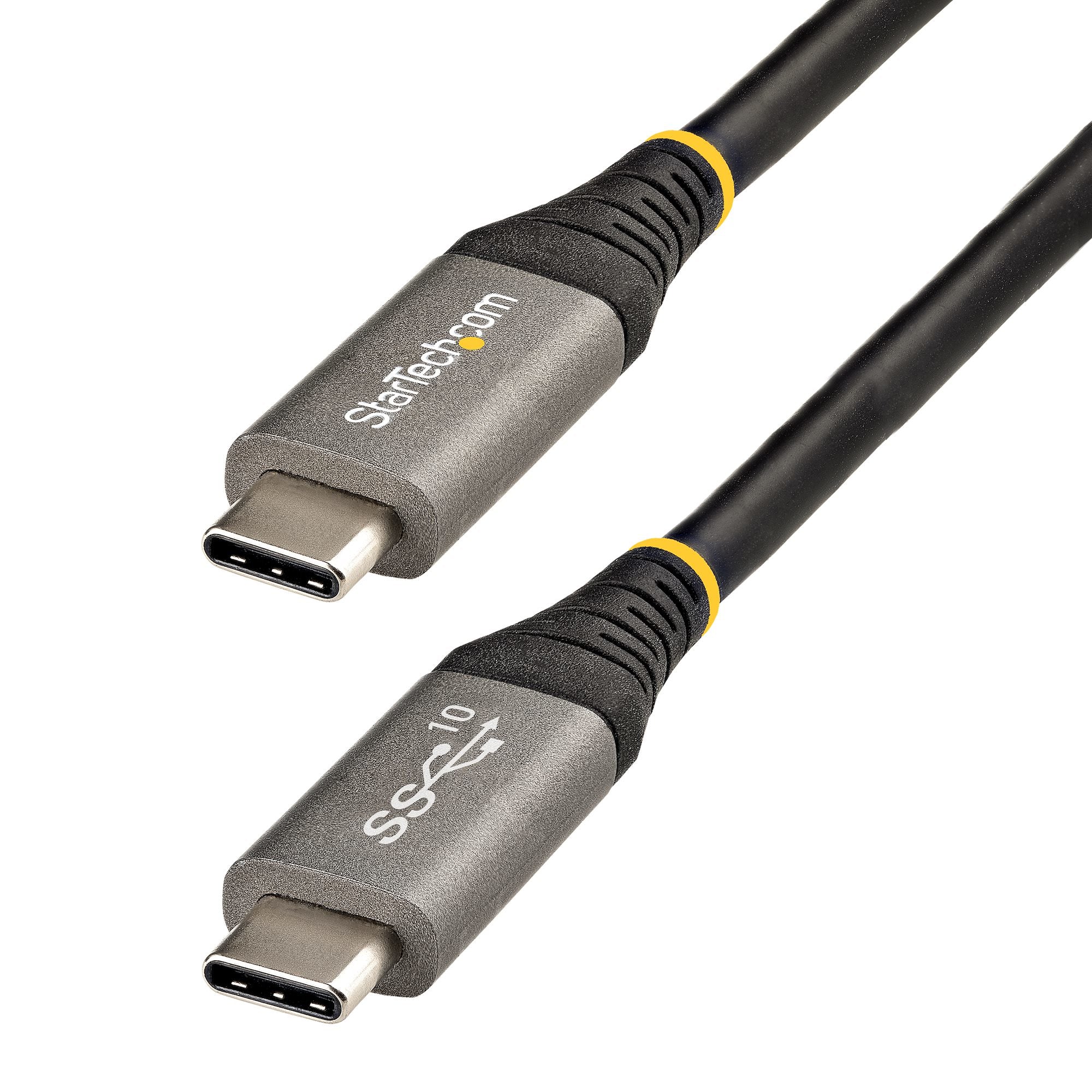 CABLE DE 50CM USB-C DE 10GBPS - CABLE USB TIPO C - CABLE USB TIPOC USB 3.2 GEN 2 - CON CARGA POR ENTREGA DE ALIMENTACION PD DE 100W (5A), MODO ALT DE DP STARTECH
