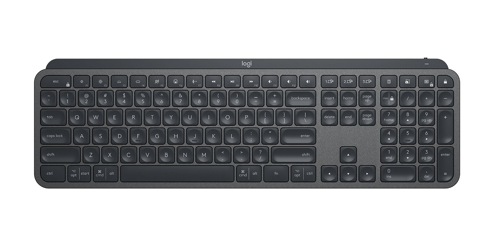 Logitech MX Keys for Business Wireless Keyboard and Mouse Black
