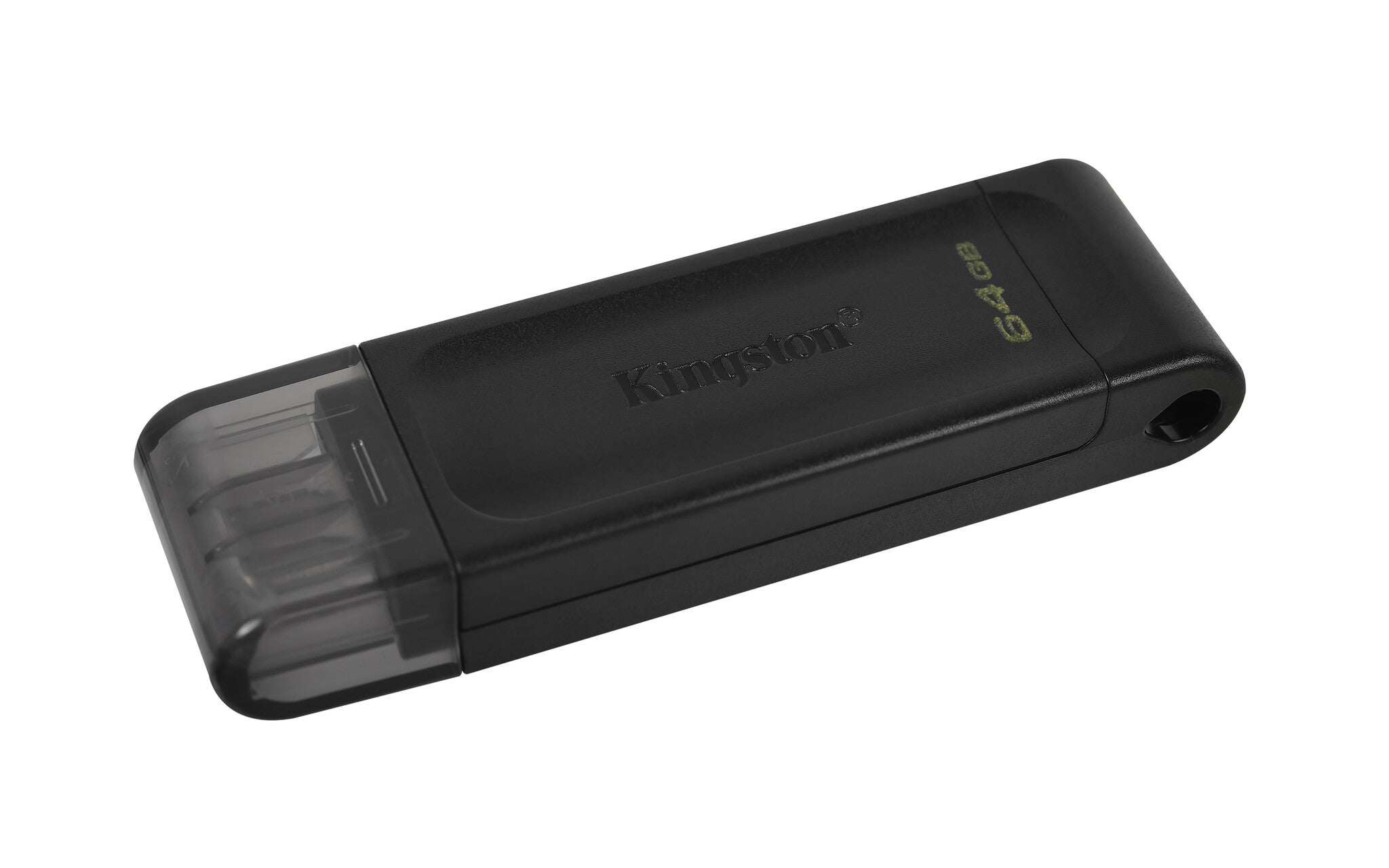 Kingston Technology DataTraveler 70 unidad flash USB 64 GB USB Tipo C 3.2 Gen 1 (3.1 Gen 1) Negro