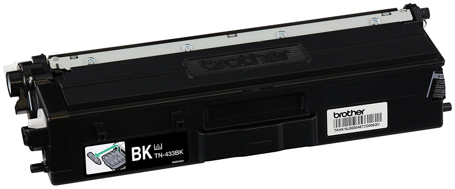 Brother TN-433BK cartucho de tóner 1 pieza(s) Original Negro