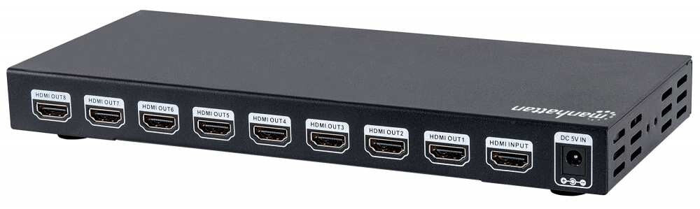 Manhattan Splitter HDMI 4K de 8 puertos
