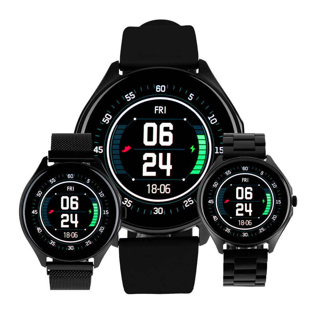 Vorago SW-505 reloj inteligente y deportivo AMOLED 36 mm Digital 466 x 466 Pixeles Pantalla táctil Negro