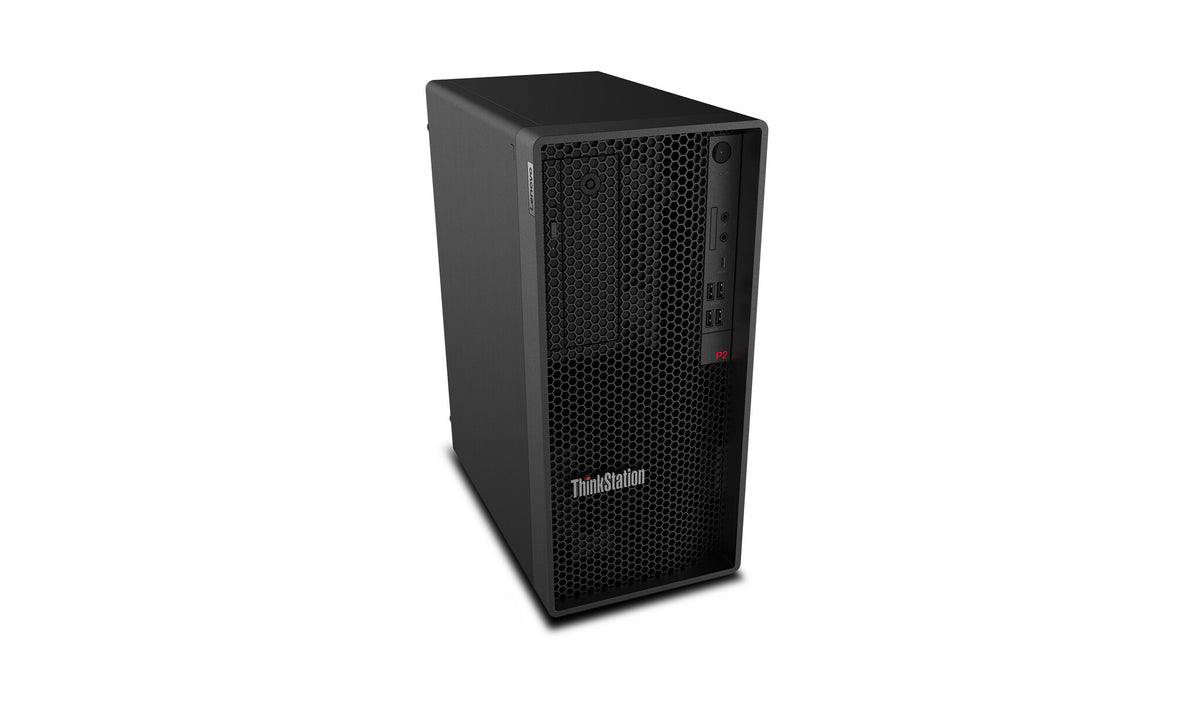 Lenovo ThinkStation P2 Tower Gen 2 Intel Core Ultra 7 265 16 GB DDR5-SDRAM 512 GB SSD NVIDIA GeForce RTX 5060 Windows 11 Pro Estación de trabajo Negro