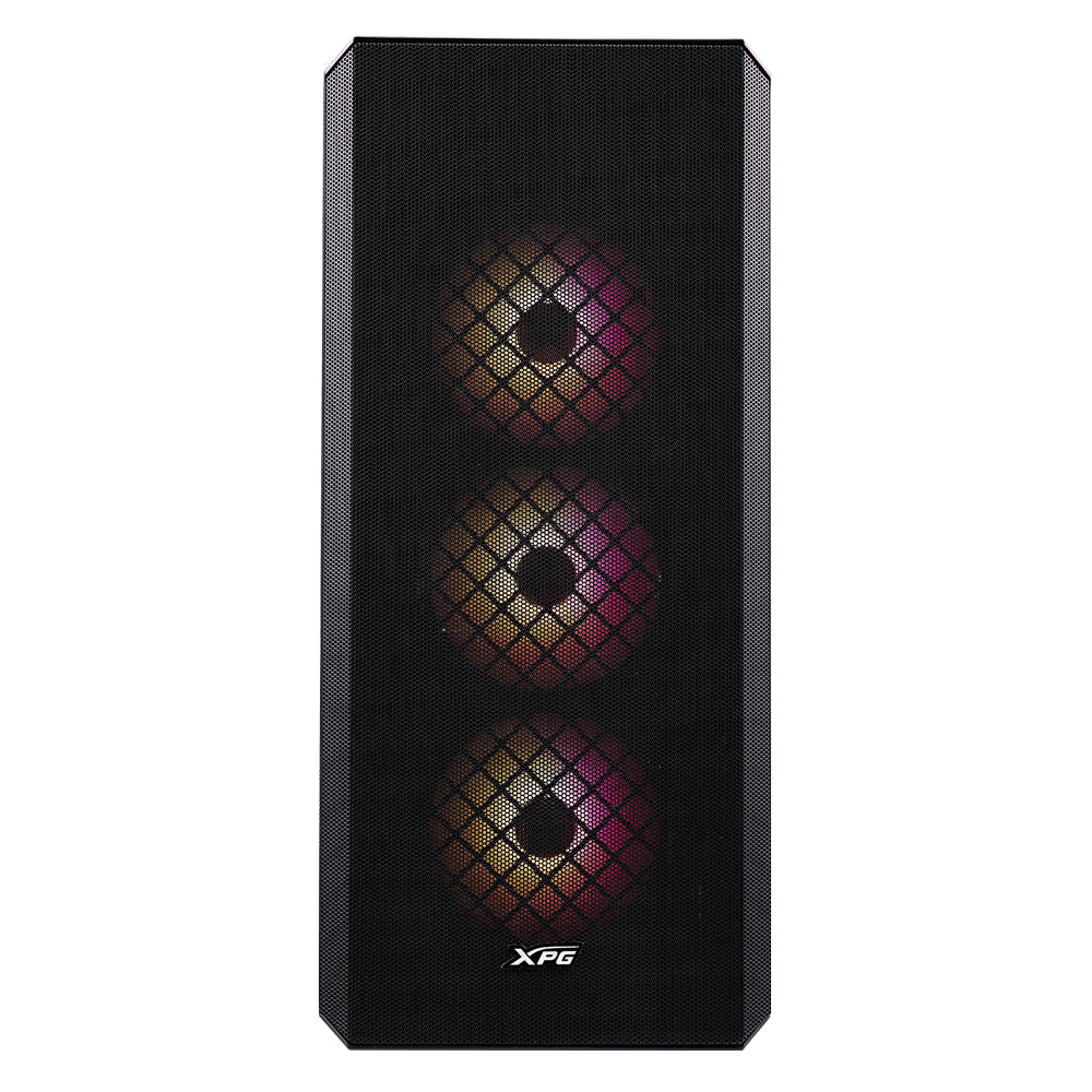 XPG Defender ATX Mid-Tower Tempered Glass Gaming Case Black