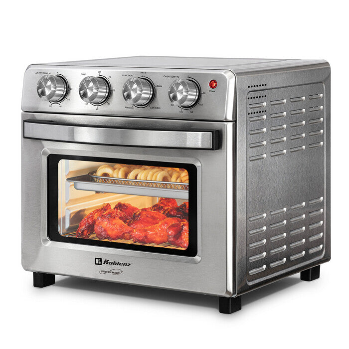 Koblenz HFKM-1400 IN Sencillo 25 L Independiente Freidora de aire caliente Acero inoxidable