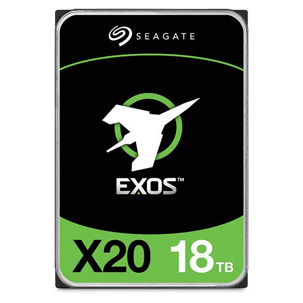 Disco Duro Seagate Interno EXOS X20 18TB 3.5 SATA3 6GB/S 256MB 7200RPM 24X7