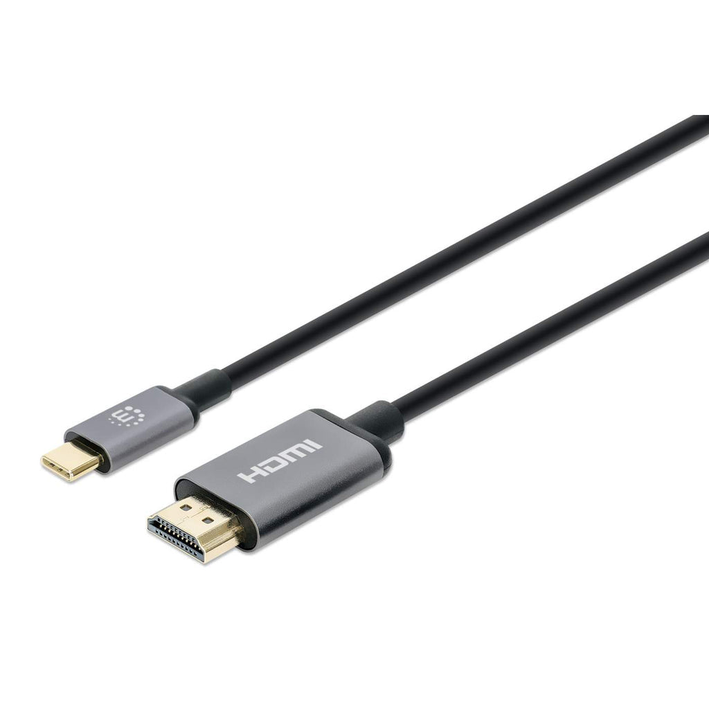 CABLE USB,MANHATTAN,153591,-C A HDMI M 1.0M 4K@60HZ, NEGRO