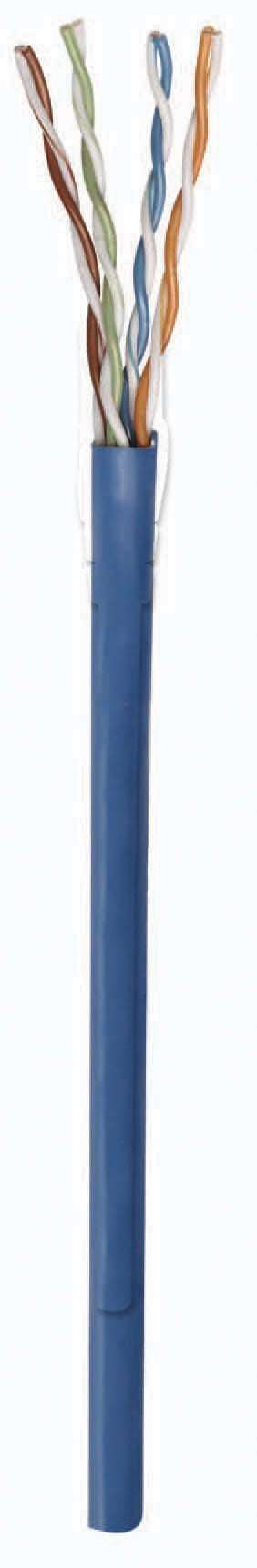Intellinet Cat 5e Solid Copper UTP Reel Blue