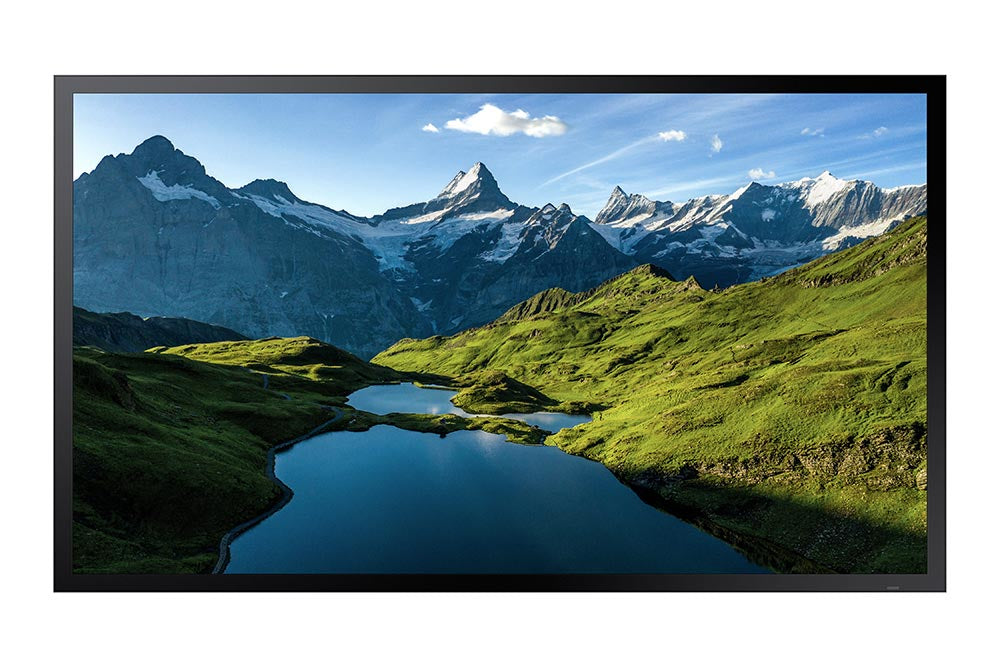 Pantalla Profesional LED 55" para Exterior con Vidrio Templado de Protección 5T, Full HD (1080p), HDMI/HDBaseT (LAN), Brillo 3500 cd/m2. Compatible VESA