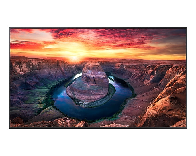 Samsung 65" QM65 Smart Signage Edge-Lit LED BLU UHD Display, 3840x2160 Resolution