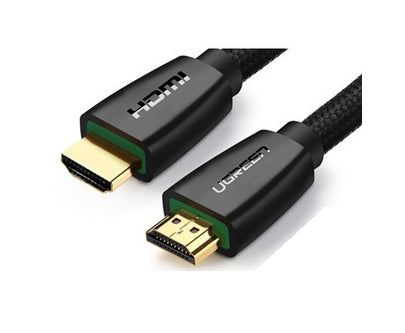 Cable HDMI 2.0 de Nylon Trenzado / 5 Metros (16.40 Pies) / 4K@60Hz / HDR / 3D / HEC (Canal Ethernet HDMI) / ARC (Canal de Retorno de Audio) / Color Profundo de 48 Bits / Audio de 32 Canales / HDCP 2.2 / Audio DTS: X / 18 Gbps / Blindaje de 4 Capas