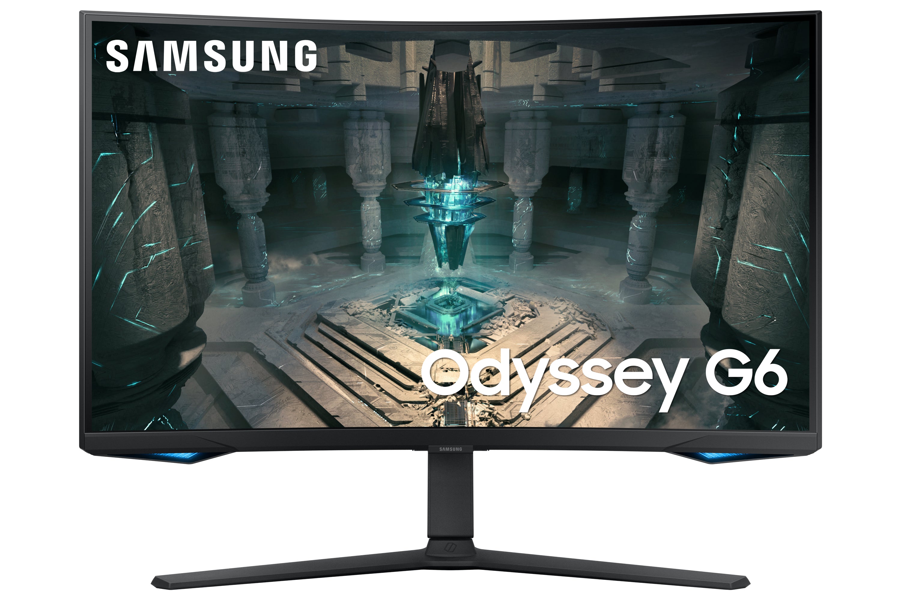Samsung 32" Smart Gaming Monitor QHD 2560 x 1440 240Hz CURVED 1000R 1ms VA GAMING HUB G6