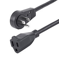 CABLE DE 1.8M DE EXTENSION DE ALIMENTACION - CABLE ALARGADOR DE CORRIENTE ROTATIVO PLANO DE 360DEG - NEMA 5-15P A NEMA 5-15R - STARTECH.COM MOD. RTPAC1016