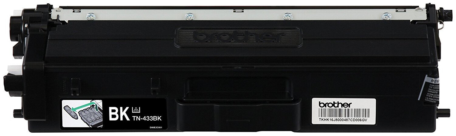 Brother TN-433BK cartucho de tóner 1 pieza(s) Original Negro