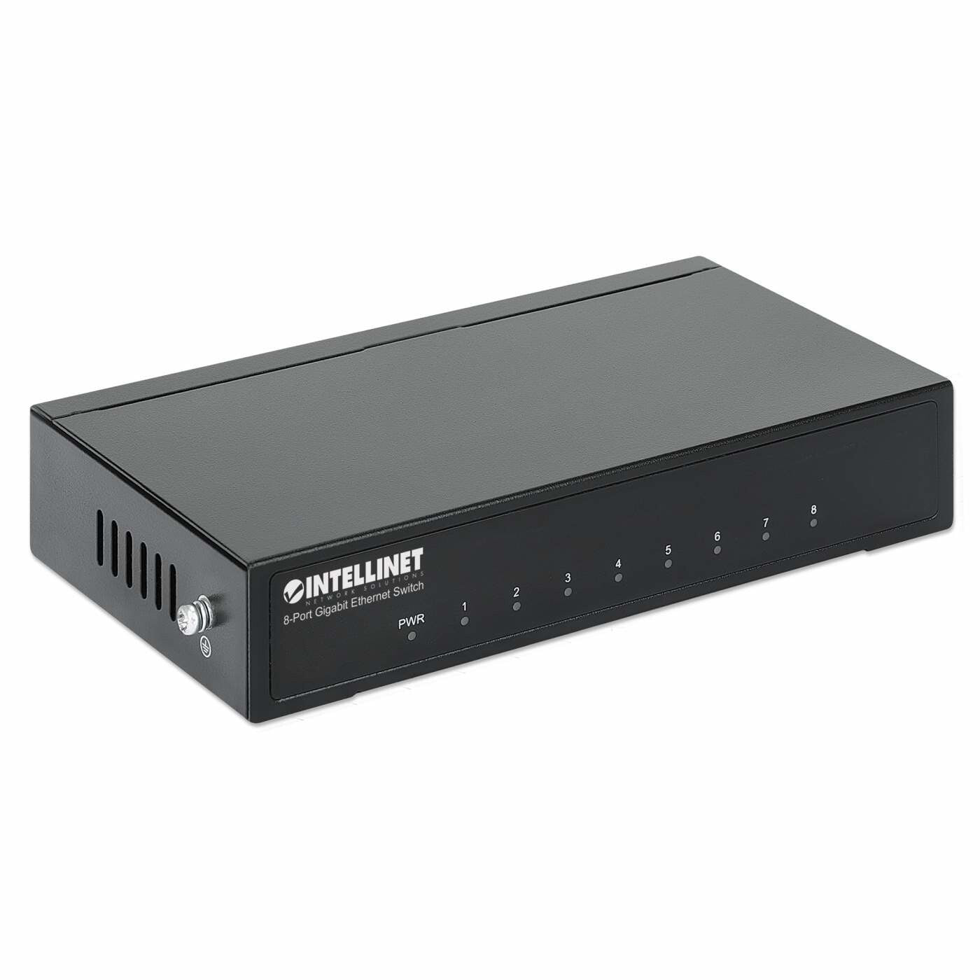 Intellinet Switch de Escritorio Gigabit Ethernet de 8 puertos