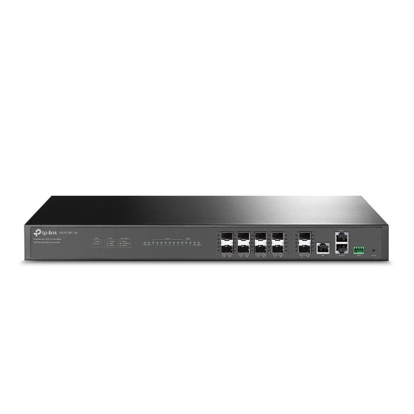 Deltra Stream - OLT de 8 Puertos GPON  / Conexión Hasta 1,024 ONUs / 1 Puerto Gigabit RJ45 Uplink / 2 Puertos SFP+ 10GbE Uplink / Fuentes Redundantes AC-AC (incluidas) /  Administración desde la Nube Sin Costo (DPMS)
