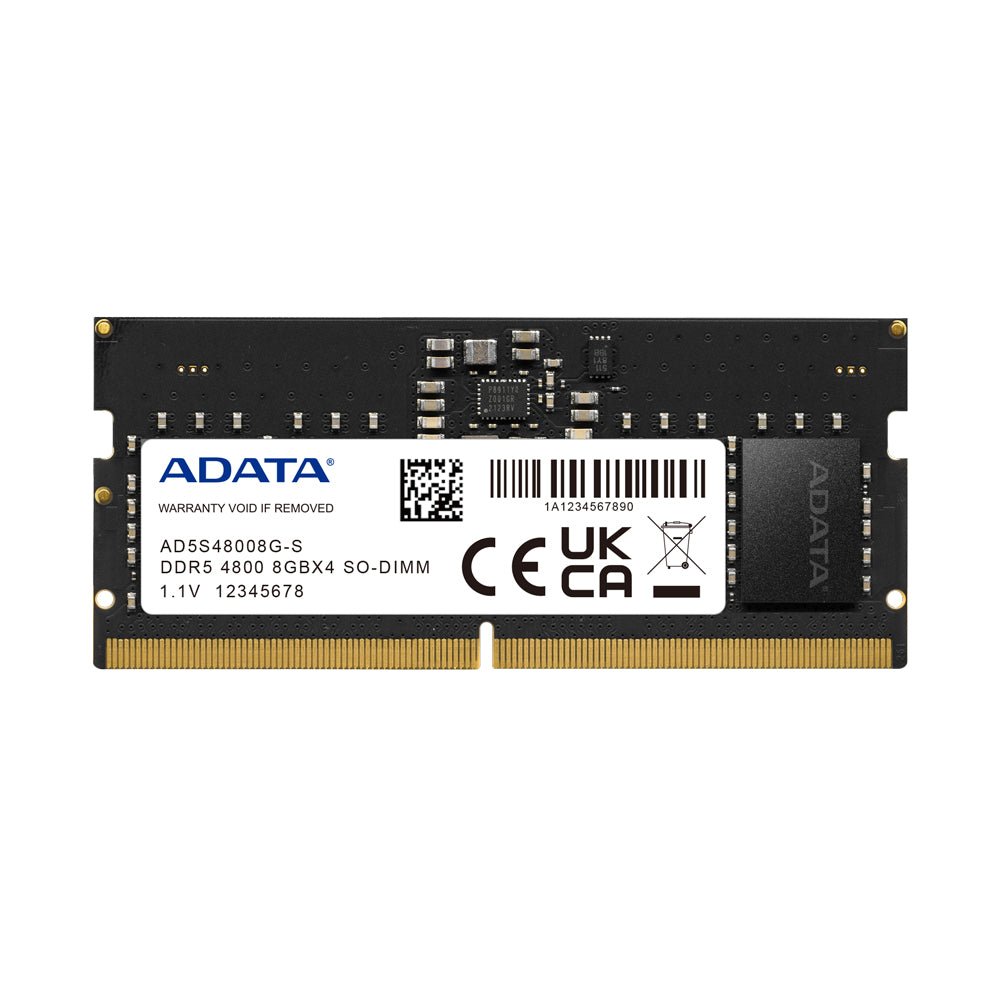 Memoria Ram 8GB DDR5 SO-DIMM Adata 4800Mhz