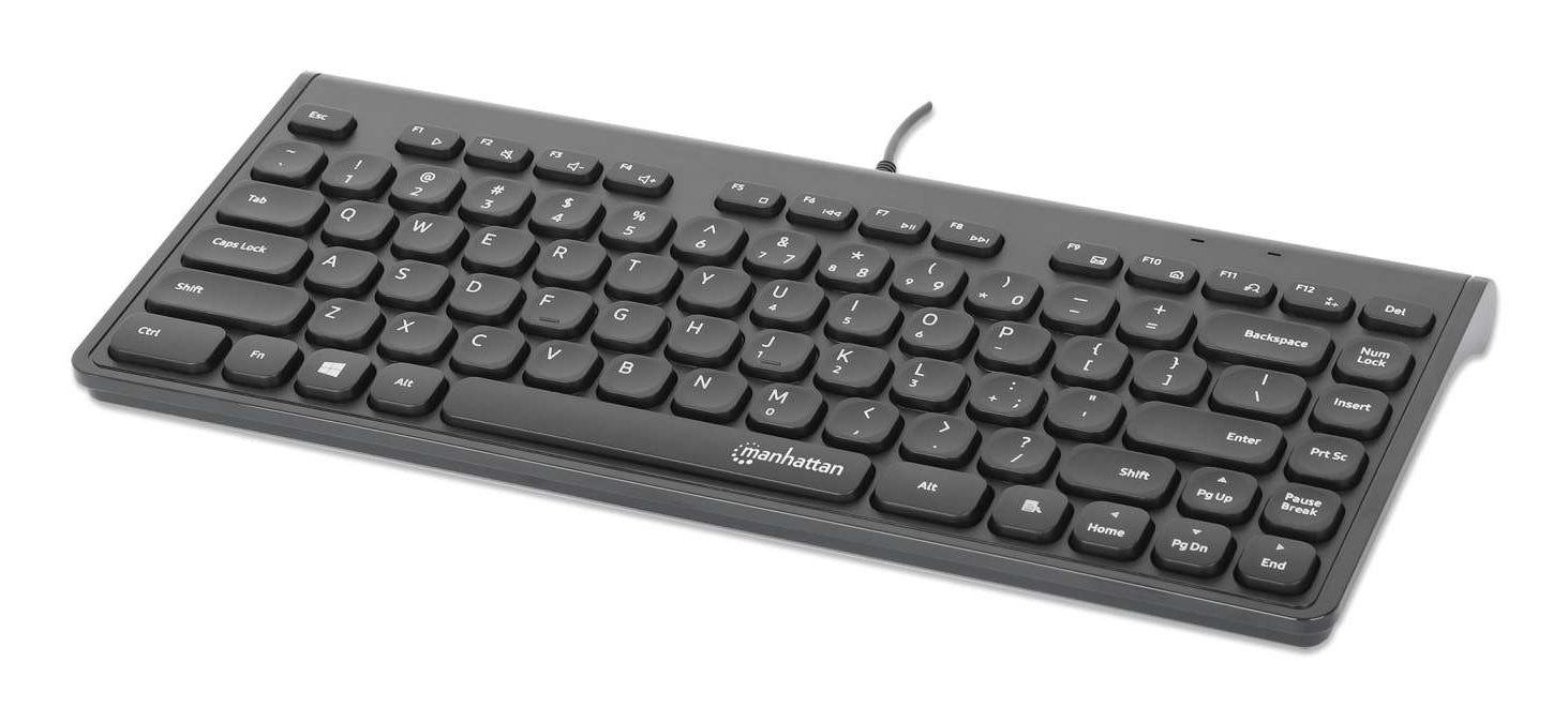 Teclado Chocolate Manhattan USB cableado Negro