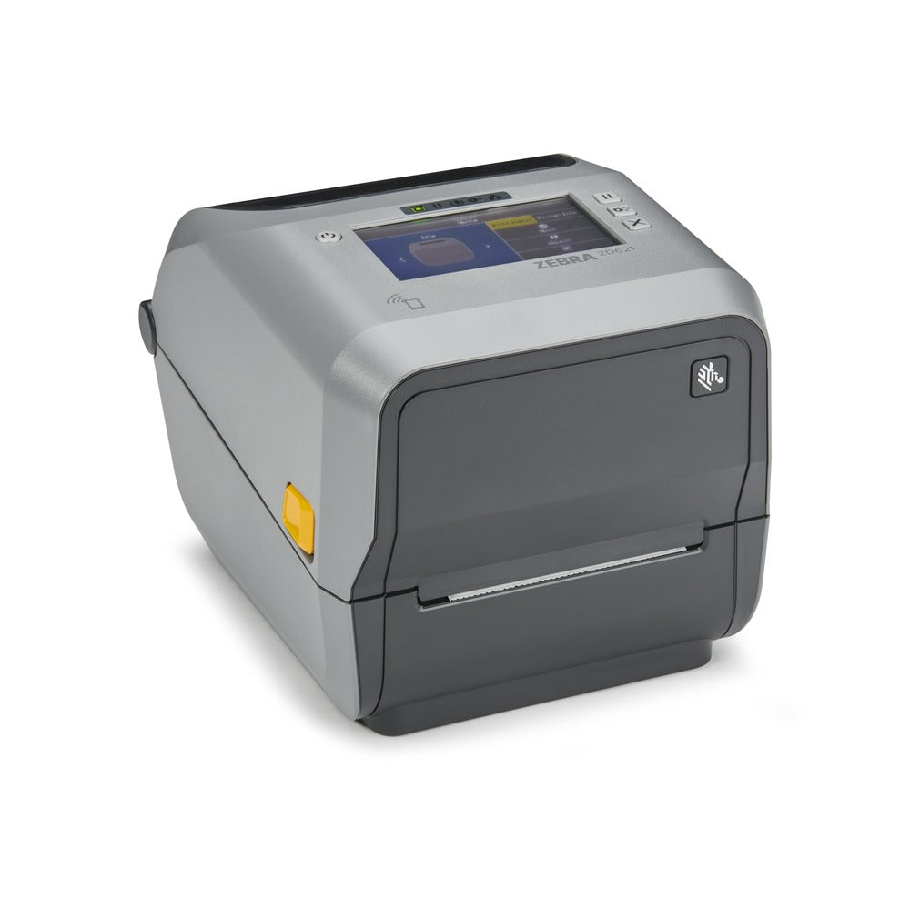 Impresora Zebra ZD621 TT LCD touch color 300 dpi USB host USB Ethernet serie BTLE5 cable US fuente suiza EZPL