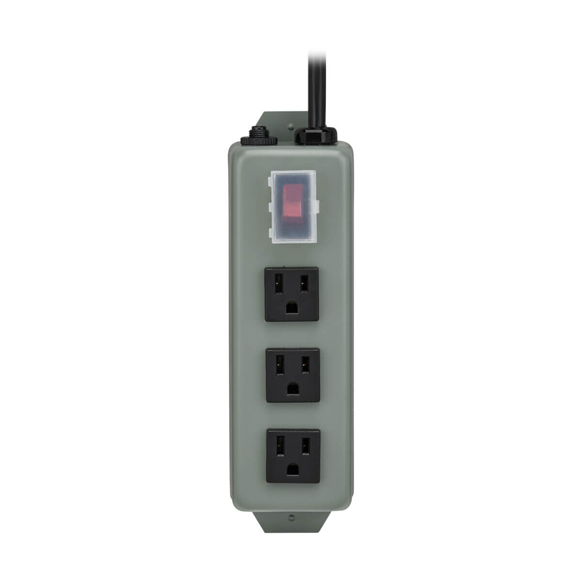 Tripp Lite 3SP9 Barra de Contactos Industrial, 3 Tomacorrientes, Cable de 2.74 m [9 pies], Clavija NEMA 5-15P, Protector para el Switch