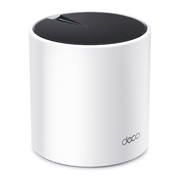 Router Inalámbrico MESH Interior para Hogar / Doble Banda Wi-Fi 6 AX3000 Mbps / 3 Puerto Gigabit WAN/LAN / 2 Antenas Internas / Administración Mediante la App Deco (iOS, Android) / Protección HomeShield