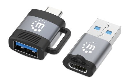Manhattan USB-C V3.2 Gen1 A-C and C-A Adapter 2 pcs