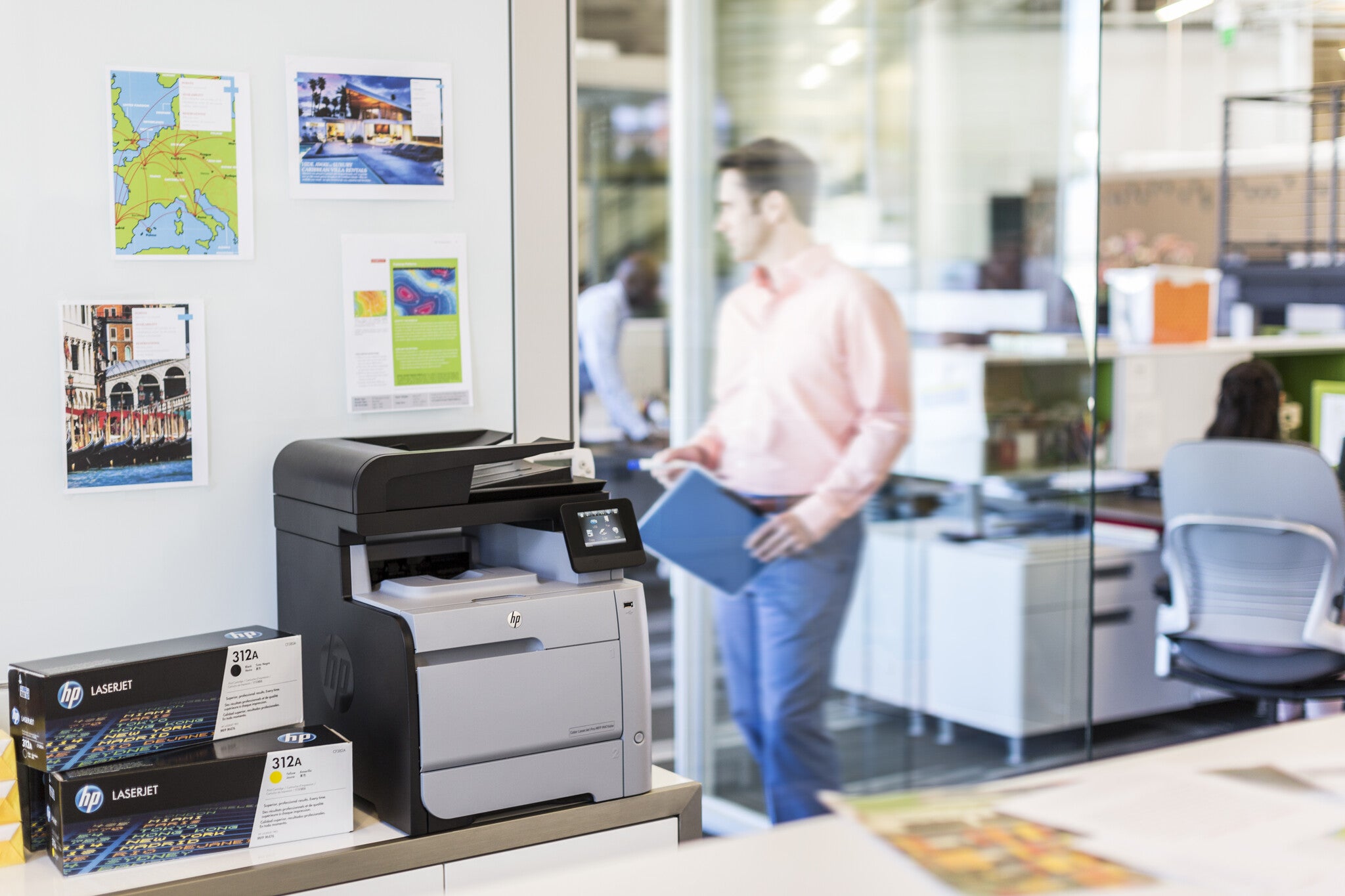 HP Cartucho de tóner LaserJet 312A, amarillo