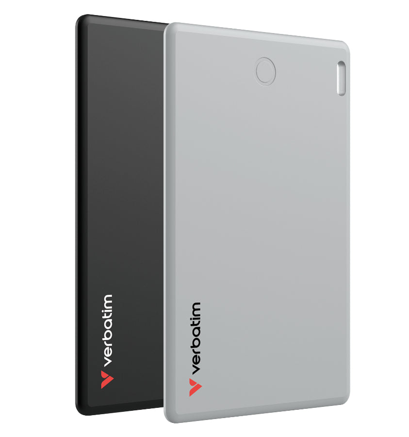 Verbatim My Finder Bluetooth Card Locator 2-Pack Black Silver