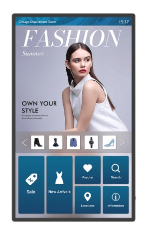 BenQ IL4301 43" Interactive 4K UHD Display 3840x2160 Resolution Android 8