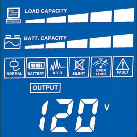 CyberPower CP1500AVRLCD sistema de alimentación ininterrumpida (UPS) Línea interactiva 1.5 kVA 900 W