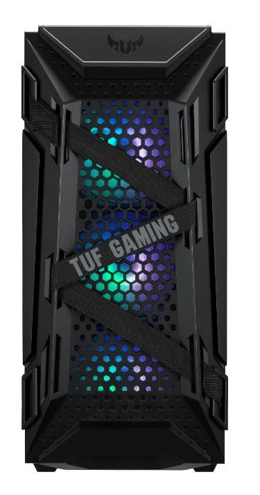 Gabinete ASUS TUF Gaming GT301 Midi-Tower ATX/Micro-ATX/Mini-ITX USB 3.0 sin Fuente 4 Ventiladores Instalados Negro