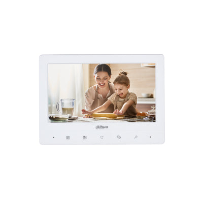 MONITOR ANALOGO/DAHUA/ VTH1020J/ MONITOR PARA VIDEOPORTERO DE 7 PULGADAS COMPATIBLE CON KTA01 /KTA02/12VOLT