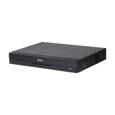 Camara Dahua DVR 16 canales 5MP WizSense e IA H.265+ 16 Canales HDCVI y hasta 24 Canales IP 1 Bahía para 1HDD de has
