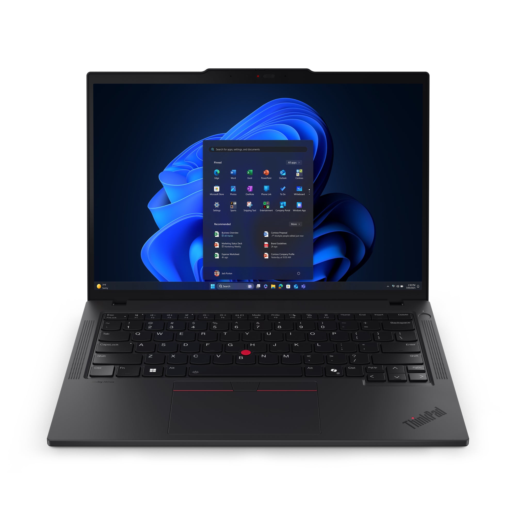 LAPTOP LENOVO THINKPAD T14 GEN 6 / CORE ULTRA 5 225U 4.8GHZ / 16GB DDR5 / 512GB SSD / 14 WUXGA 1920X1200 / WIN 11 PRO / 3YR PREMIER SUPPORT
