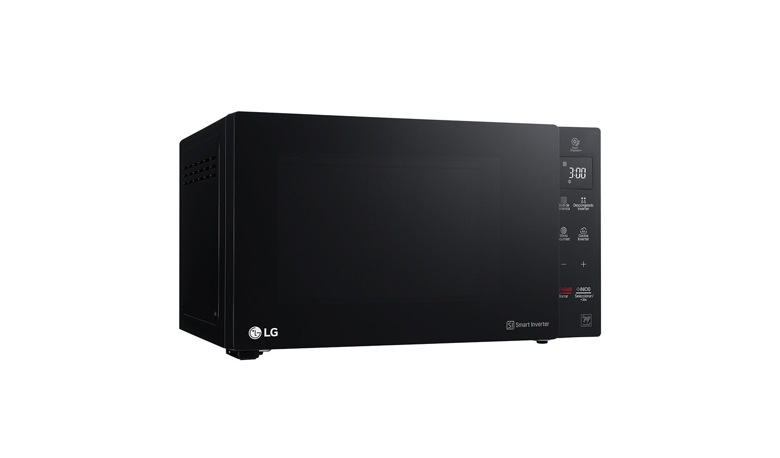 LG MS1536GIS microondas Negro Microondas con parrilla Mostrador 42 L 1400 W
