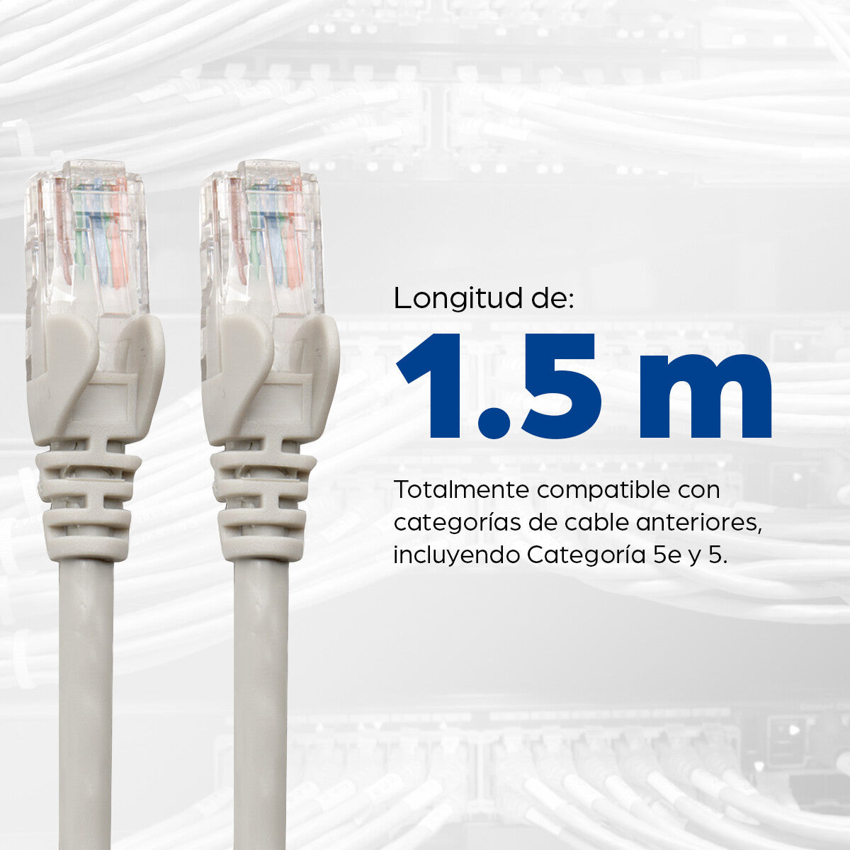 Intellinet Cable de red Cat6, UTP