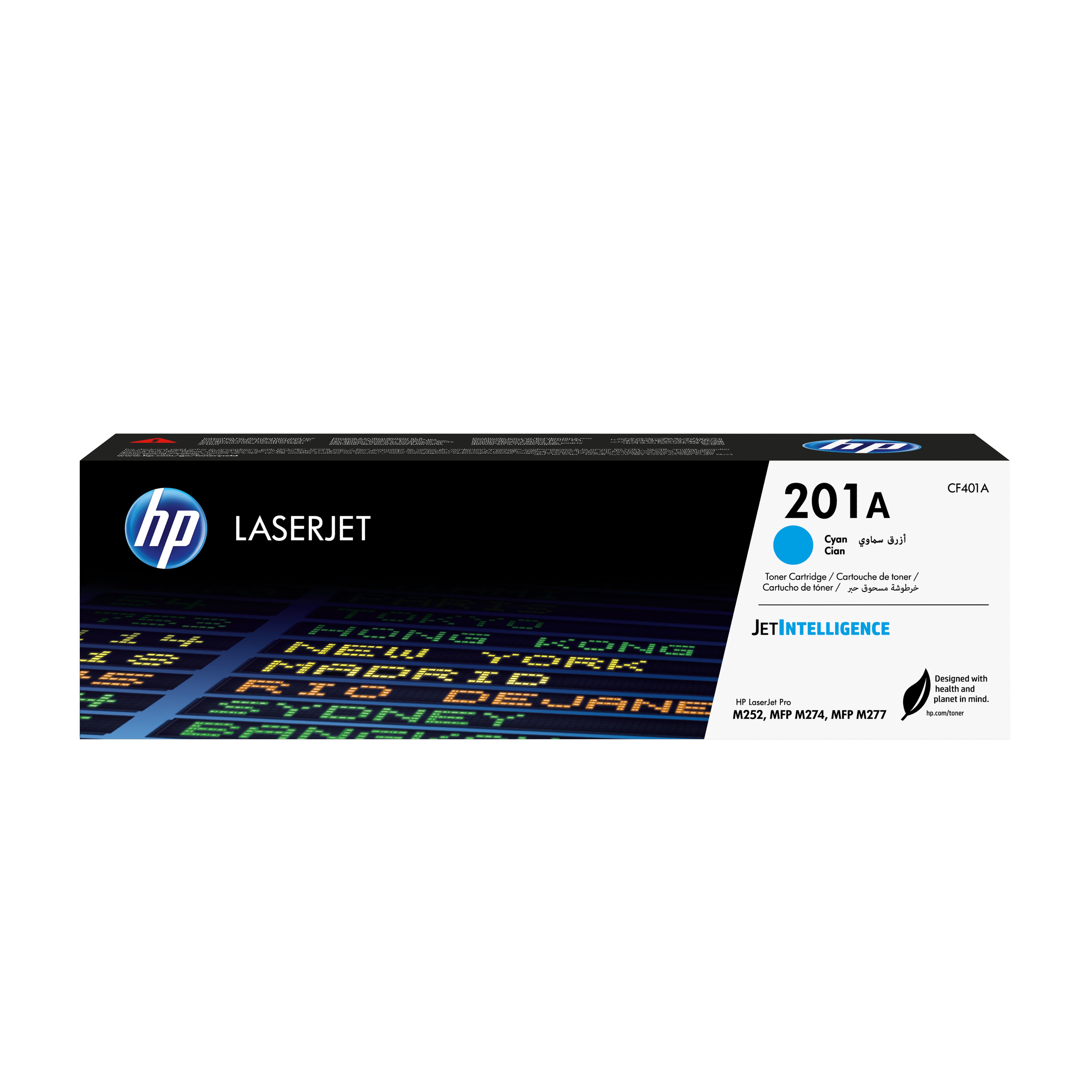 Toner HP LaserJet 201A Cian