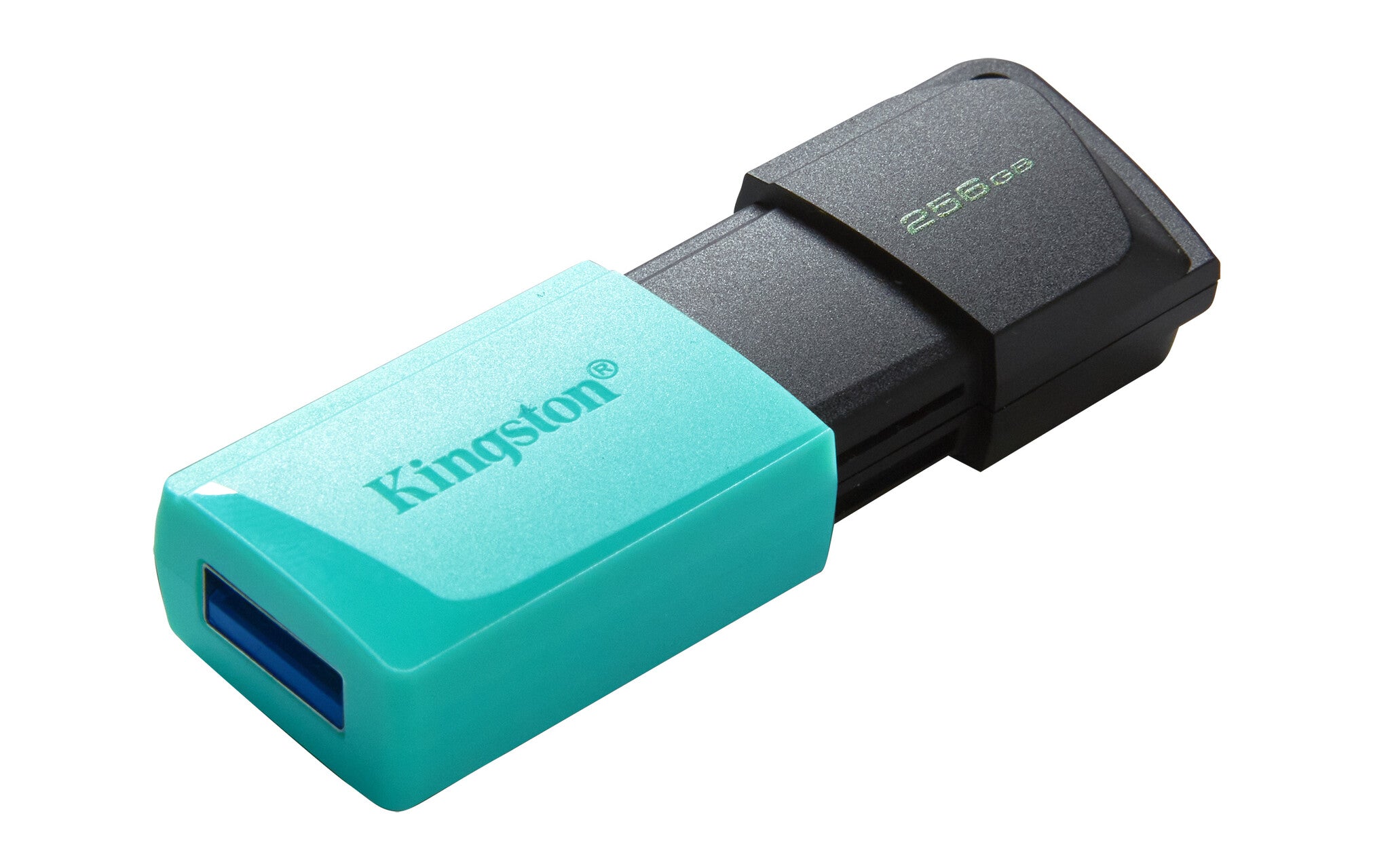 Kingston Technology DataTraveler Exodia M unidad flash USB 256 GB USB tipo A 3.2 Gen 1 (3.1 Gen 1) Negro, Turquesa