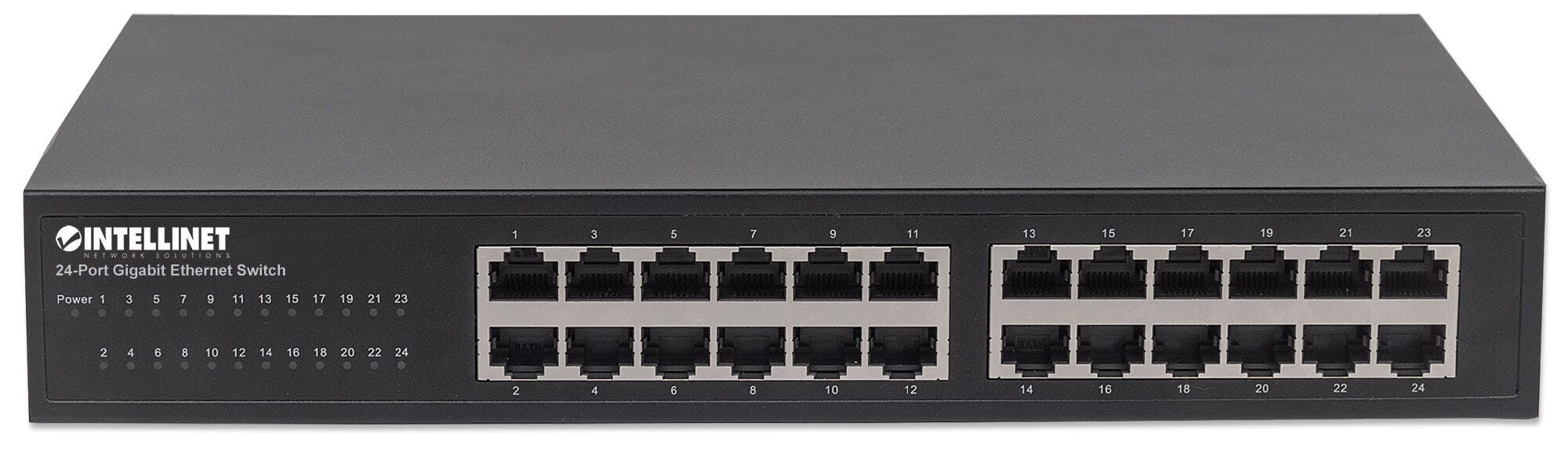Intellinet 561273 dispositivo de redes Gigabit Ethernet (10/100/1000) Negro
