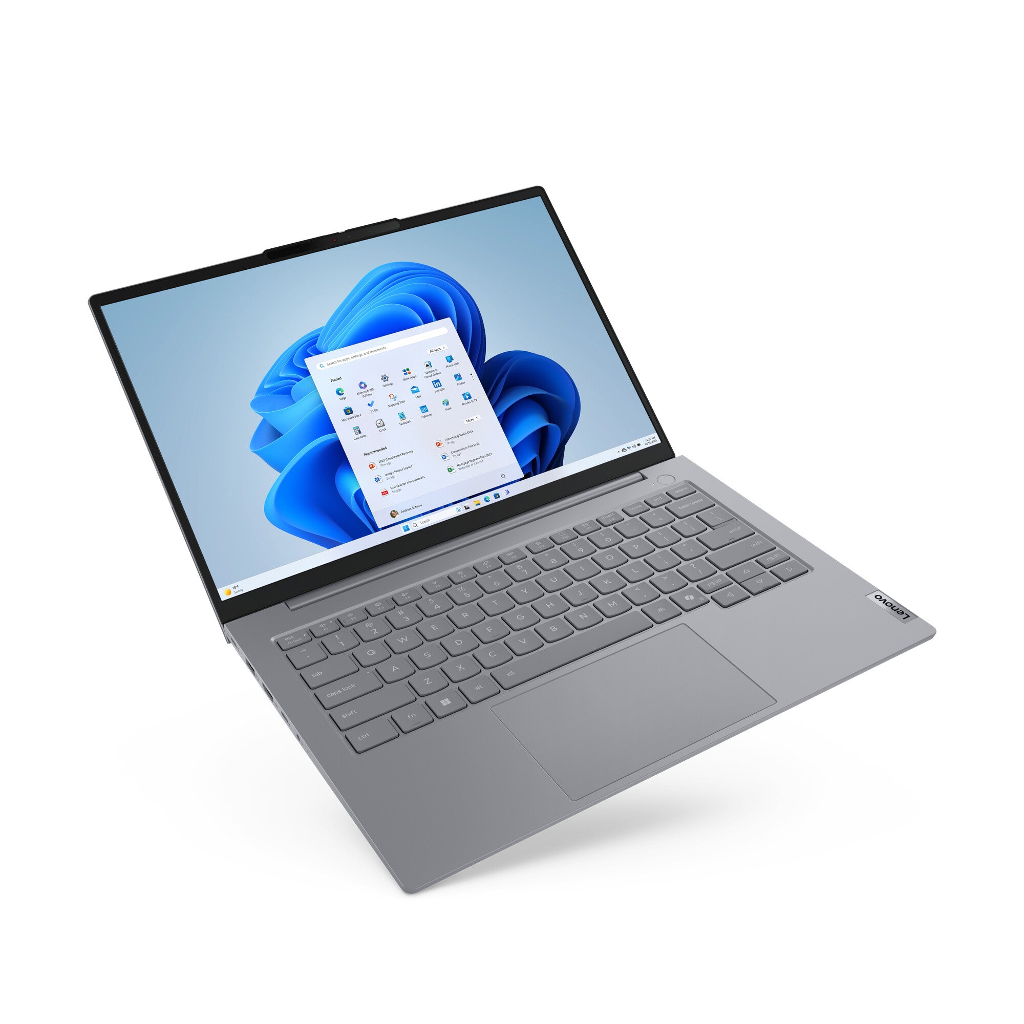 Lenovo ThinkBook 14 G8 IRL Intel Core 7 240H Computadora portátil 35.6 cm (14") WUXGA 16 GB DDR5-SDRAM 512 GB SSD Wi-Fi 6 (802.11ax) Windows 11 Pro Español Gris